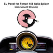 EL Panel for Ferrari 458, FF (F151), F12 Berlinetta (F152) Instrument Cluster