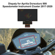 LCD Display for Aprilia RSV4 RS660 Tuono 660 Dorsoduro Tuono Shiver 900 Speedometer Cluster