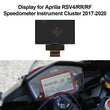 LCD Display for Aprilia RSV4 RS660 Tuono 660 Dorsoduro Tuono Shiver 900 Speedometer Cluster