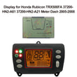 Display for Honda Rubicon TRX500FA Speedometer Gauge Cluster
