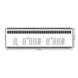 Display for Carrier Transicold Control Panel 91-00312-02