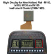 Right Display for New Holland / Ford PowerStar 40, 60 Gemini, TM / TS, TN / TN-A, Fiat M-Series and Case IH MXM Instrument Cluster