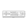 Lower Display for Mercedes-Benz Atego Axor 1933 1938 1944 O500RS Instrument Cluster