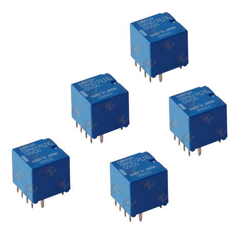 5PCS Genuine of Omron G8ND-2UK 12VDC Relay for Renault BMW X5/X6