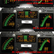For 1987-1988 Chevrolet Corvette C4 Digital Instrument Cluster LCD Set