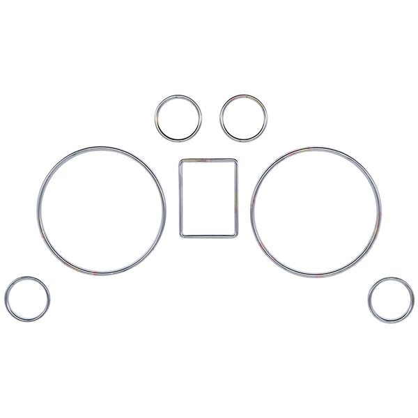 Rings Set for Audi A3 8L, A4 B5, A6 4B VDO and Jaeger instrument cluster - 3T.ALLWAY