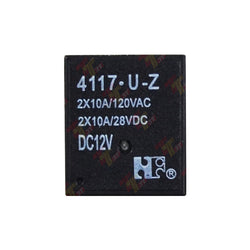 Relay 4117-U-Z 2X10A DC12V For FIAT PUNTO 188 Steering - 3T.ALLWAY