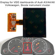 Mid display of instrument cluster For Vdo Audi A2/A3/A4/A6 - 3T.ALLWAY