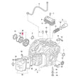 0DE DQ380 VW Audi DSG Gearbox Clutch Pack Front Oil Seal Cover OE # 0DE301205A - 3T.ALLWAY