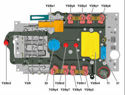 New Auto Transmission 722.9 Sensor Y3/8n1 & Y3/8n2 & Y3/8n3 For Mercedes Benz 7G