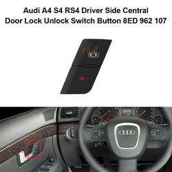 For Audi A4 S4 RS4 Driver Side Central Door Lock Unlock Switch Button 8ED962107