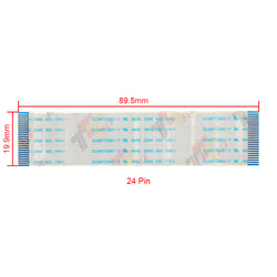 White flat ribbon cable for BMW X5 CID Radio Head unit Stereo Repair replacement