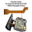 Audi A4 RNS-E Navi Plus Flat Cable Foil Cable Display Cable Slide Ladder Rail