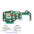 Printed Circuit Board for Corvette C3 1978-1982 Dash Cluster 25023577