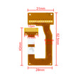 Auto Stereo Flex Ribbon Cable for Pioneer MEH-P9000R MEH-P9100R Player