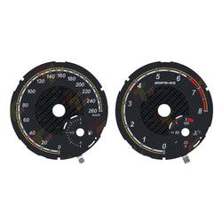 Gauge Face Overlay for Mercedes A166 A172 A176 A246, W166 W164 W463 Instrument