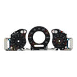 Gauge Face Overlay for Mercedes W211 W209 C219 Instrument Cluster 160MPH Black