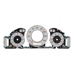 Gauge Face Overlay for Mercedes W211 W209 C219 Instrument Cluster 160MPH White