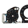 Gauge Face Overlay for Mercedes W211 W209 C219 Instrument Cluster 160MPH Black
