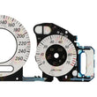 Gauge Face Overlay for Mercedes W211 W209 C219 Instrument Cluster 260KM/H White