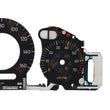 Gauge Face Overlay for Mercedes W211 W209 C219 Instrument Cluster 160MPH Black