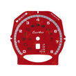 Gauge Face for Carrera 991/Cayenne 958/Panamera 970 Turbo Tachometer 8000rpm Red