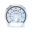 Gauge Face for Porsche Carrera 991/Cayenne 958/Panamera 970 Turbo 250KM/H White