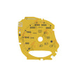 Gauge Face for Porsche Carrera 991/Cayenne 958/Panamera 970 GT3 350KM/H Yellow