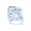Gauge Face for Porsche Carrera 991/Cayenne 958/Panamera 970 Turbo 250KM/H White