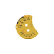 Gauge Face for Porsche Carrera 991/Cayenne 958/Panamera 970 Turbo 300KM/H Yellow