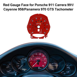 Gauge Face for Porsche 911 Carrera 991/Cayenne 958/Panamera 970 GTS Tachometer