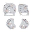 Gauge Face for Porsche 911 Carrera 991/Cayenne 958/Panamera 970 250KM/H White