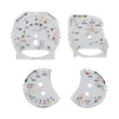 Gauge Face for Porsche 911 Carrera 991/Cayenne 958/Panamera 970 300KM/H White