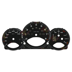 For Porsche 987.2 Boxster 987 C2 Cayman Instrument Cluster Gauge face 330KM/H