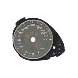 Gauge Face for Audi A4 S4 Magneti Marelli Instrument Cluster Color Grey 300KM/H