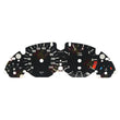 Gauge Face Overlay for BMW E38 E39 E53 X5 Instrument Cluster 240KM/H Color Black