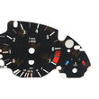 Gauge Face Overlay for BMW E38 E39 E53 X5 Instrument Cluster 140MPH 240Km/H