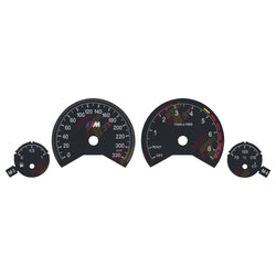 Gauge Face Overlay for BMW F30 F31 F34 F32 F33 F36 3M Instrument Cluster 330KM/H