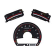 Gauge Face for Honda Civic FA5 FG2 FA1 FD1 Type-R Style Black 9000rpm
