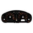 Gauge face for Mazda 6 Instrument Cluster 240KM/H, with Orange Scale