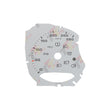 Porsche 981 982 (718) Boxster / Cayman / Macan Turbo Gauge Face 280KM/H in White