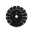 Gauge Face for Maserati Quattroporte Ghibli Levante Instrument in Color Black