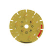 Gauge Face for Maserati Quattroporte Ghibli Levante Instrument in Color Yellow
