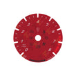 Gauge Face for Maserati Quattroporte Ghibli Levante Instrument in Color Red