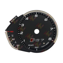 Gauge Face for Audi A7 S7 RS7 C7 Instrument Cluster Black 320KM/H