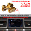 Gear repair kit for Audi A8 MMI screen mechanism 4E0857273D
