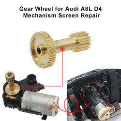 Repair Kit Replacement Gear for Audi A8L D4 Mechanism Screen 4H0857273C/D