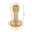 Repair Kit Replacement Gear for Audi A8L D4 Mechanism Screen 4H0857273C/D