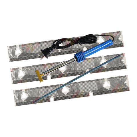 3PCS Flat Cable for BMW X5 E38 E39, Range Rover Instrument with Soldering T-iron