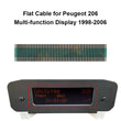Flat Cable for Citroen C5/Xsara, Peugeot 206/307 Clock Radio Info Digital Centre